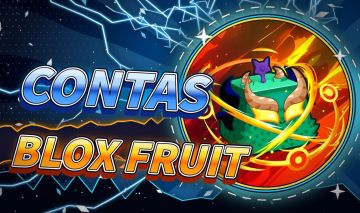 [Melhores Preços] LEIA A DESCRIÇÃO - CONTAS PERSONALIZADAS BLOX FRUITS
