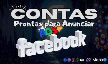 CONTAS FACEBOOK ADS P/ ANÚNCIOS - ENTREGA AUTOMÁTICA