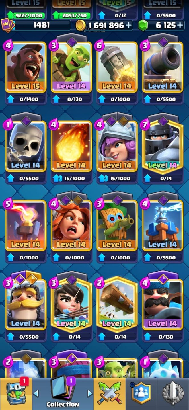 CONTA DE CLASH ROYALE COM MUITO RECURSO - ACEITO QUALQUER PROPOSTA PRA SAIR LOGO