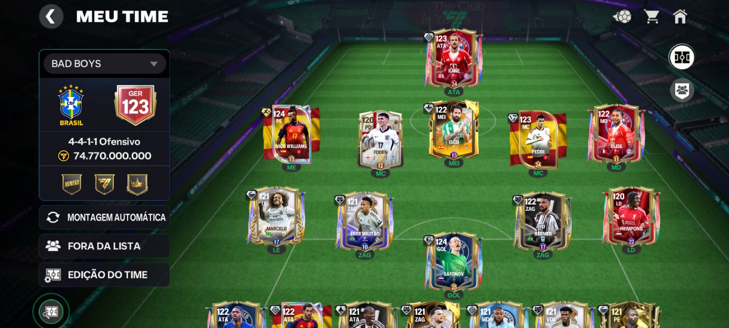 Conta FC mobile 123 de ger
