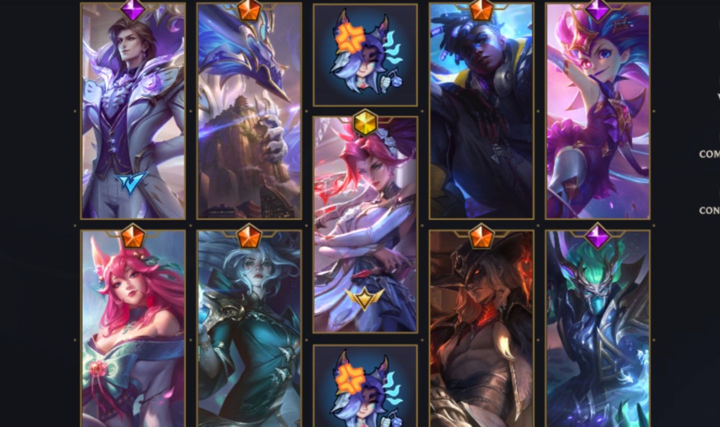 WILD RIFT MAIN MID CONTA COM AKALI ROSA DE CRISTAL PRESTIGIO, LENDARIAS ETC