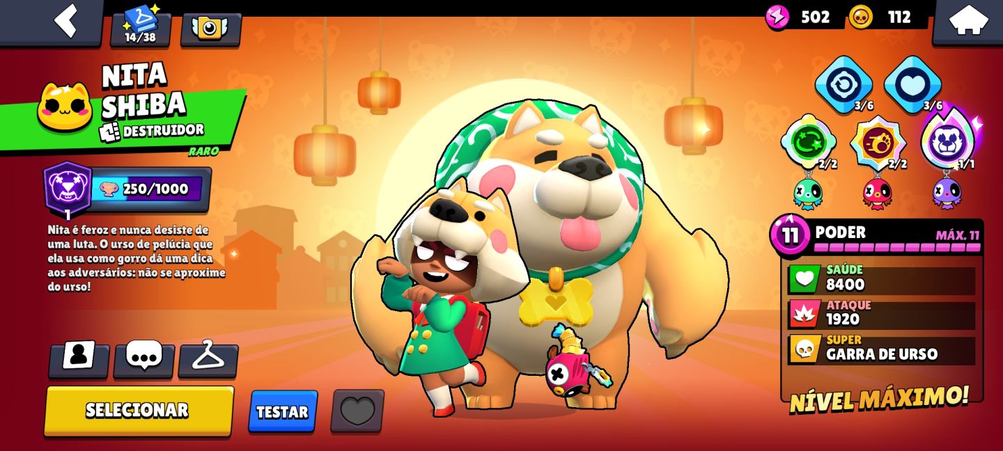 Conta Brawl Stars 8k de Troféus + 31 Brawler.
