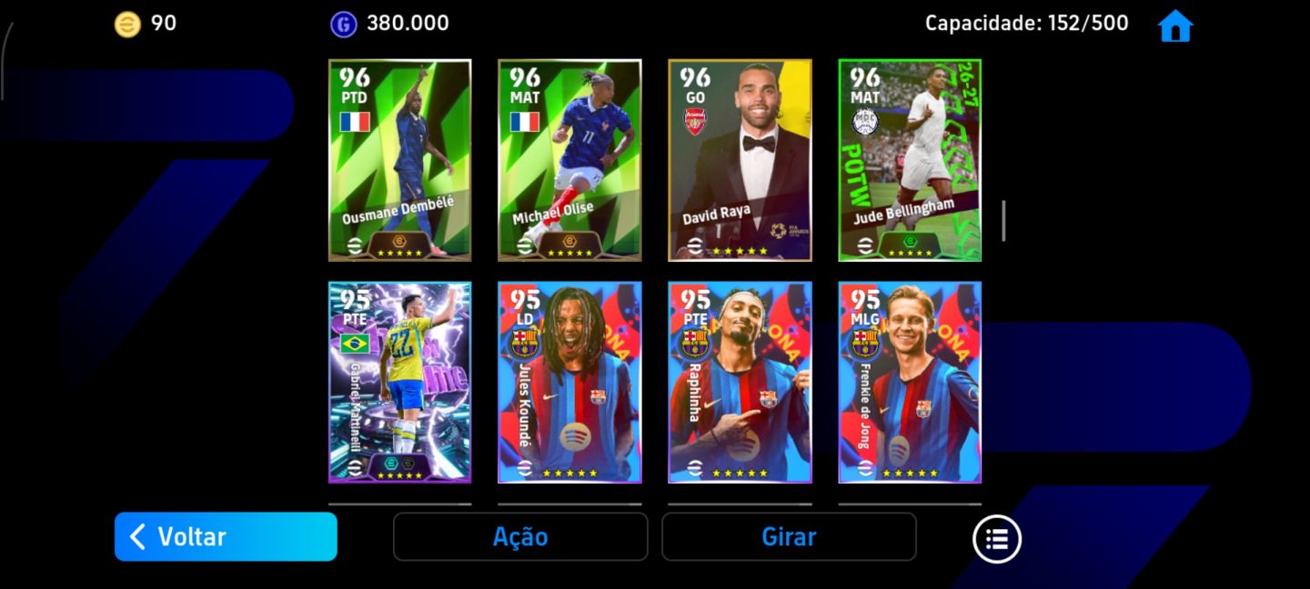 Conta de Efootball Mobile