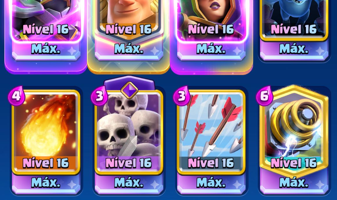 CONTA DE CLASH ROYALE 12k de troféus - COM ALTERAÇÃO DE NOME GRÁTIS