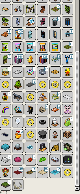 Conta habbo 2010 com 1.8k moedas, com coroa nobre