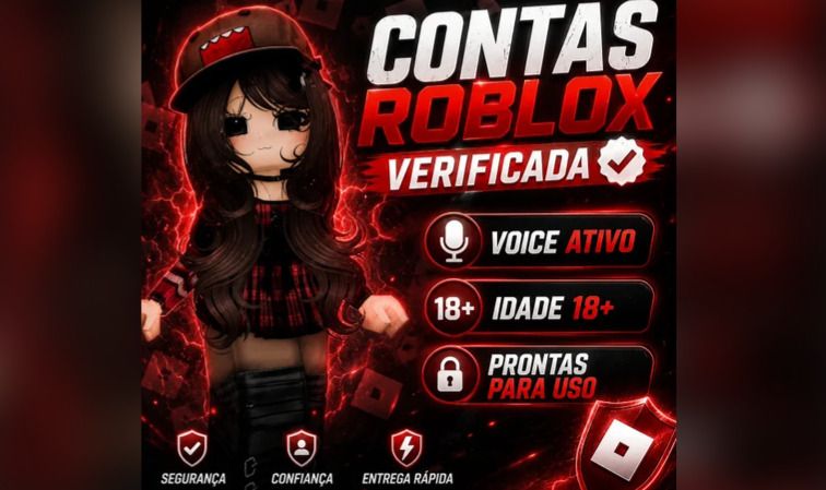 Contas Roblox Com Voicechat Ativo | Conta Verificada 18+
