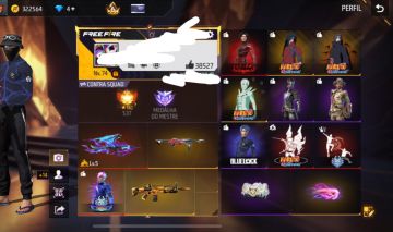CONTA DE FREE FIRE COM 2 ANGÉLICAL