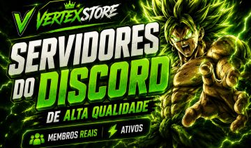 SERVIDORES DO DISCORD COM 100, 300, 500 ,1.000 membros
