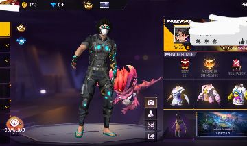 CONTA DE FREE FIRE LV 35