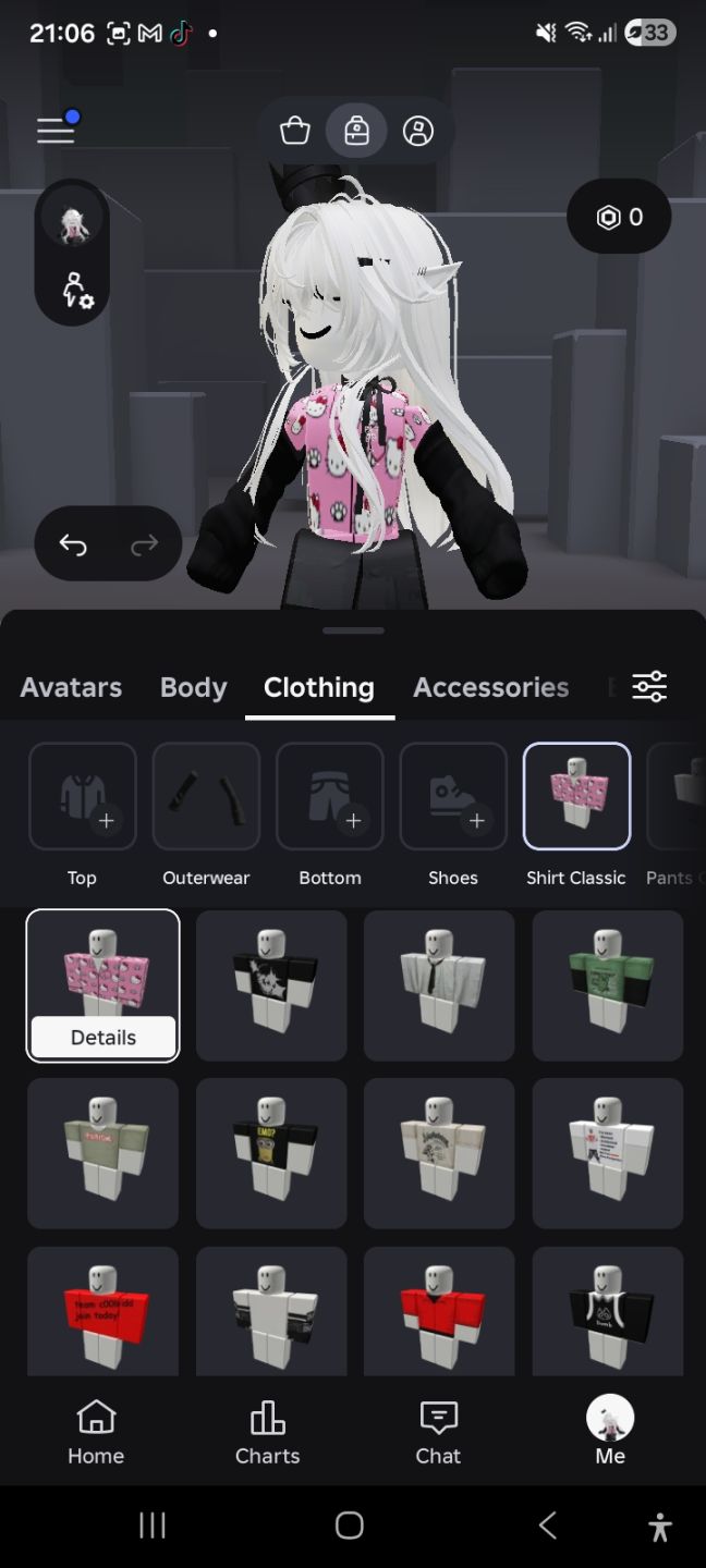 CONTA DE ROBLOX MASCULINO + FEMININA 1.5k DE ROBUX GASTOS !