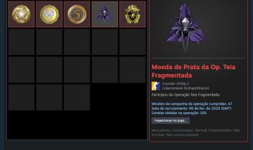 CONTA ANTIGA CS2 PRIME - 5 MEDALHAS (PREMIER DISPONIVEL) + 200Hrs - 100% SEGURO
