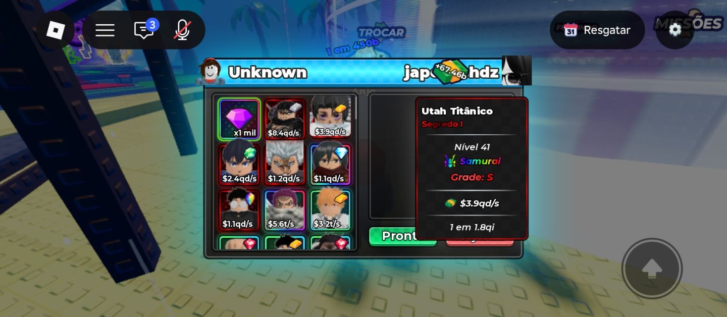 Conta LEVEL 74 com bakuri e bola da lua blox fruit tem portal roubei um ov