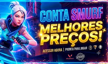 Conta smurf Bronze 2 Valorant
