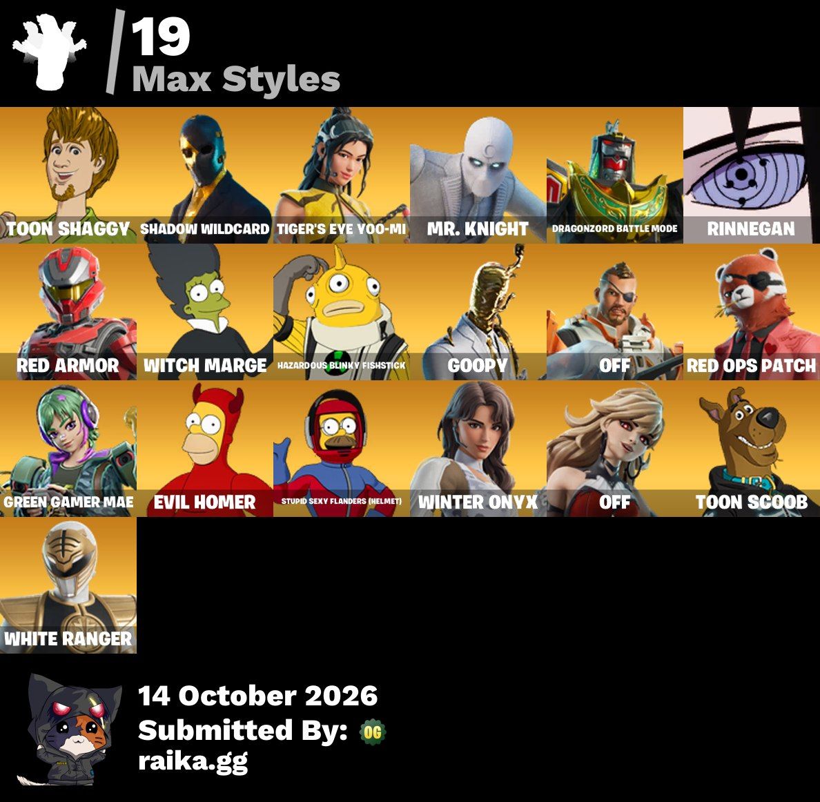 Conta de fortnite skins tryhard raras