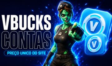 (MELHOR PREÇO DO SITE) CONTAS FORTNITE COM VBUCKS - PROMOÇÃO!!