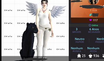Conta Avakin Life Feminina, Level 33, +900 roupas