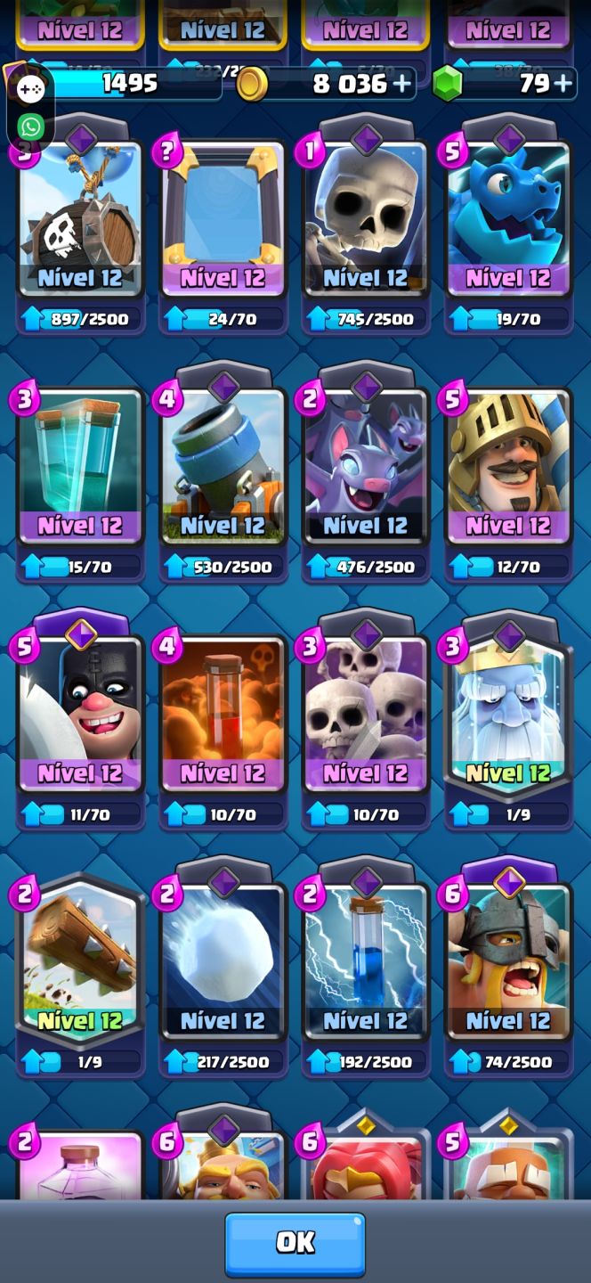 Conta Clash Royale 10k