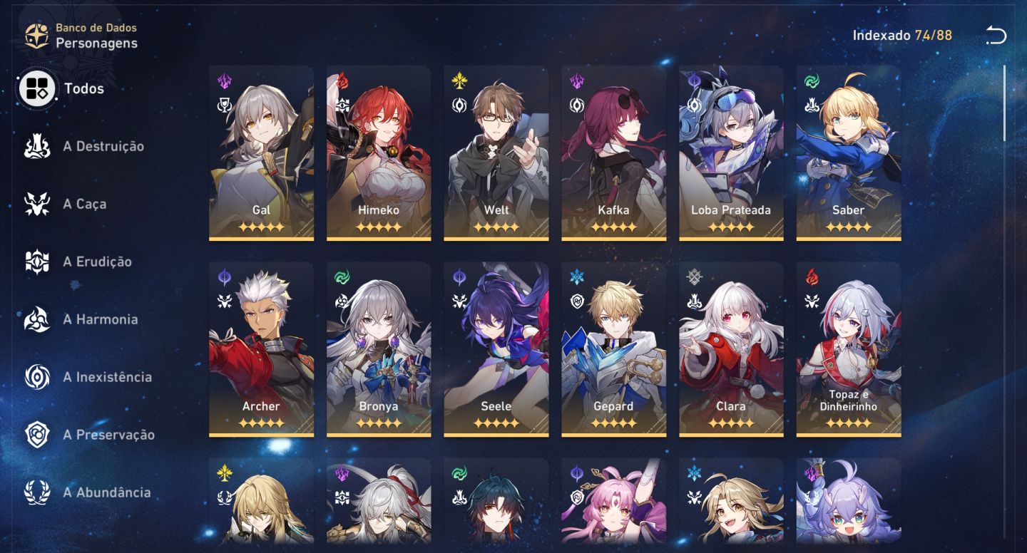 CONTA HOYOVERSE: Genshin, Star Rail, ZZZ e Honkai Impact