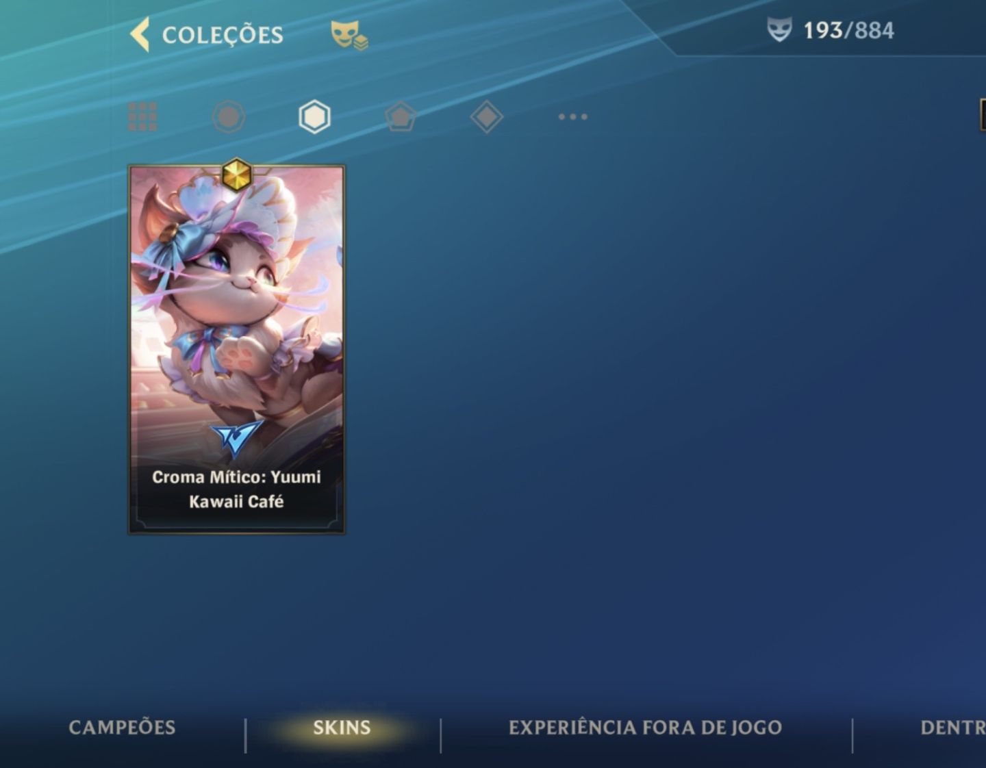 CONTA WILD RIFT MAIN AHRI E AKALI + Croma mítico Yuumi