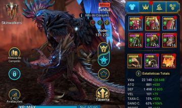 Galleus - Lilithu - Venalicia - Nekmothar - Varkos - Gnut (Raid Shadow Legends)