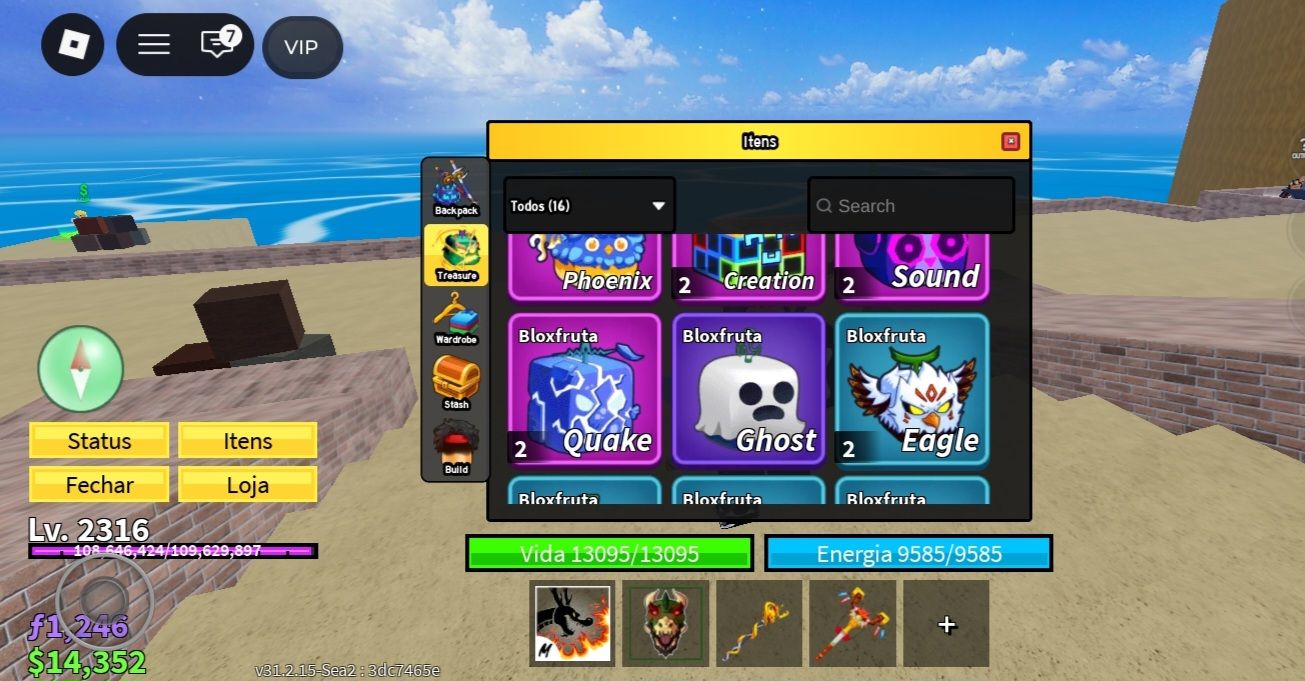 ( PROMOÇÃO) 18K+ GASTOS CONTA BLOX FRUITS + FISCH