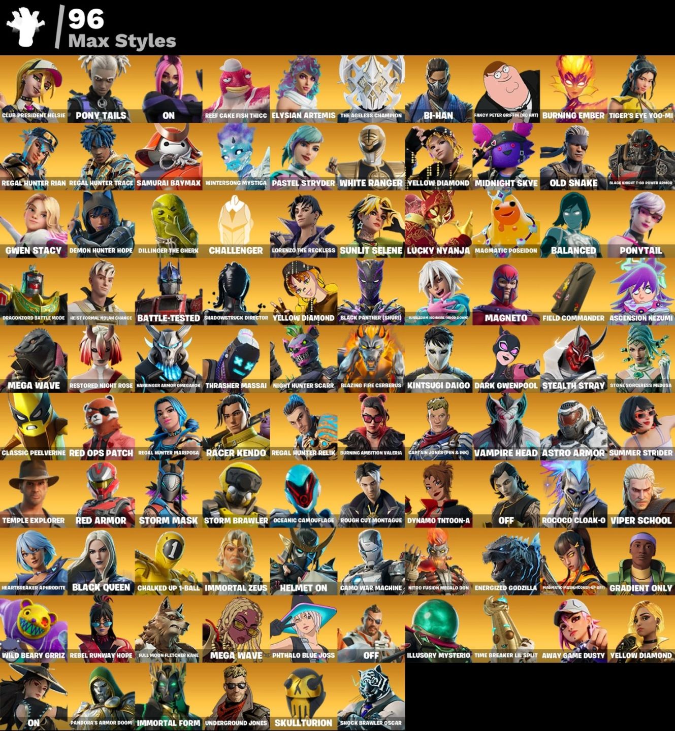 CONTA DE FORTNITE COM 172 SKINS | Spider-Gwen | PROMOÇÃO!