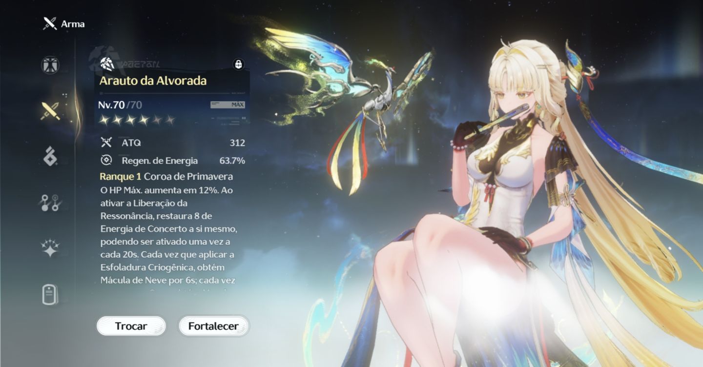 Conta wuwa com Lucy S1 e Rebeca + Yangyang, Suisui e Mornie