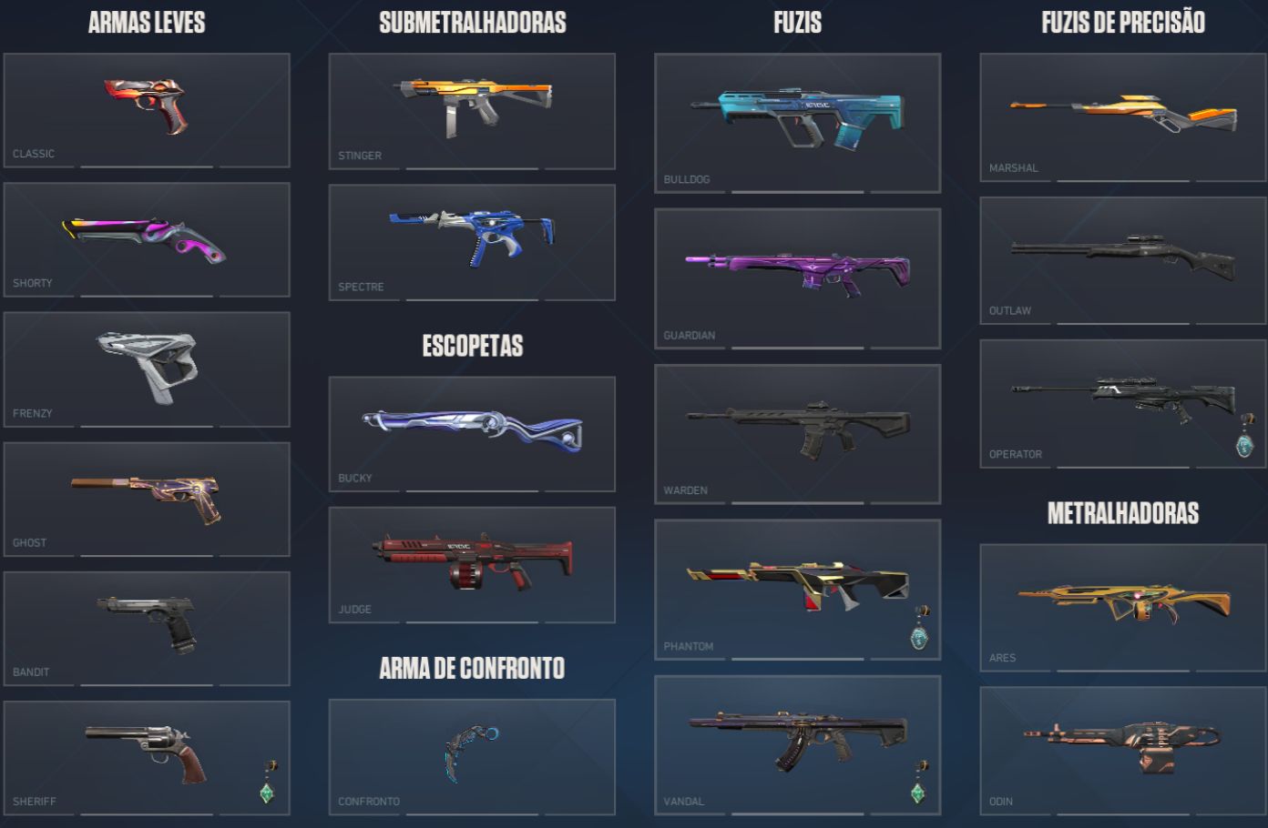 CONTA VALORANT ASCENDENTE KARAMBIT RGX + CHAMPIONS 2022 + XENO CAÇADOR