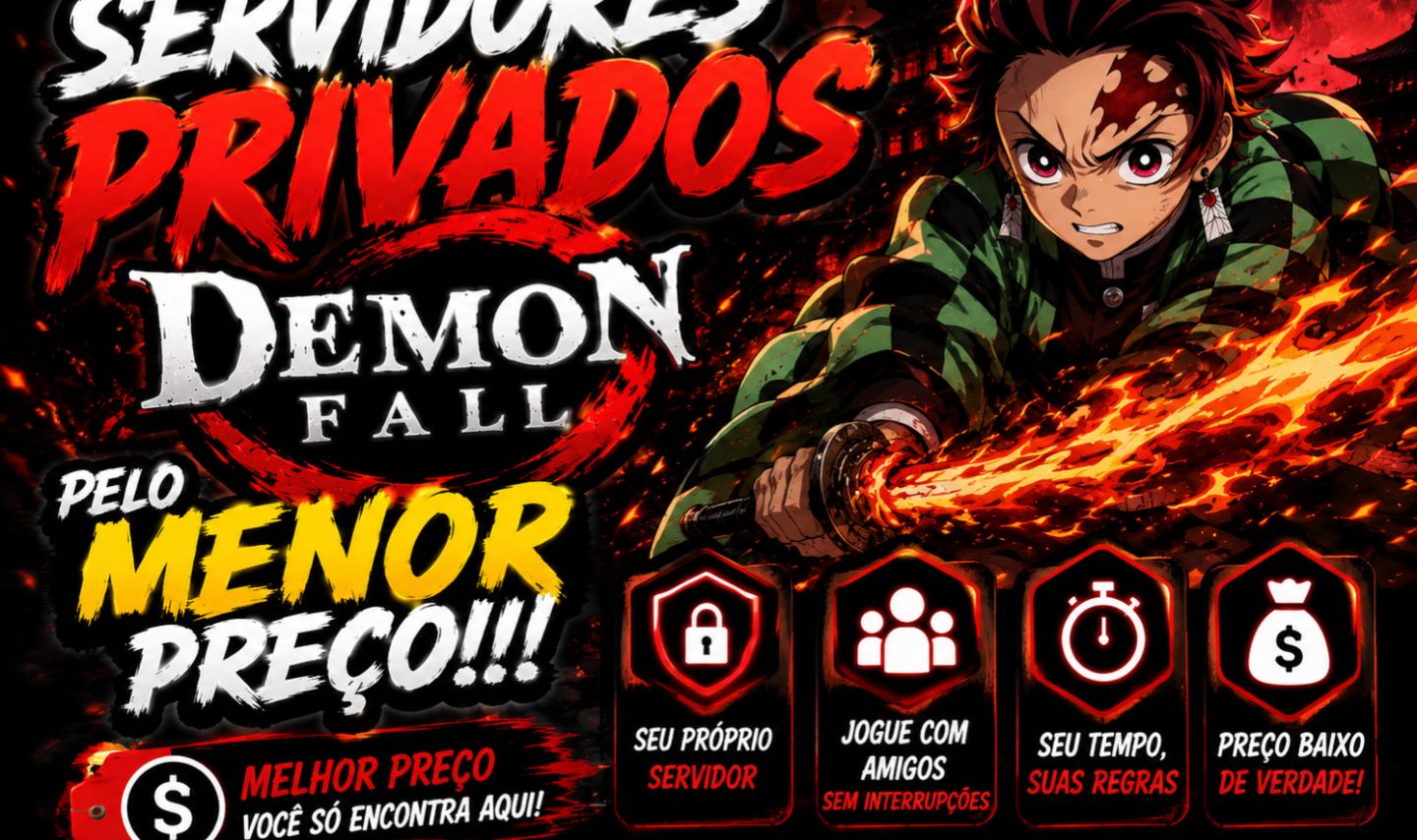 SERVIDORES PRIVADOS DEMON FALL!!! MENOR PREÇO