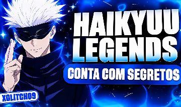 (PROMOÇÃO!) CONTAS COM LUCKY SPINS E SECRETOS | Volleyball/Haikyuu Legends
