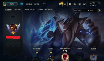 Conta LOL Gold Season 6 level 215 Todos os campeões