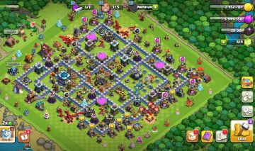 Contas Clash Of Clans Cv 13 bem upada | Full Acesso