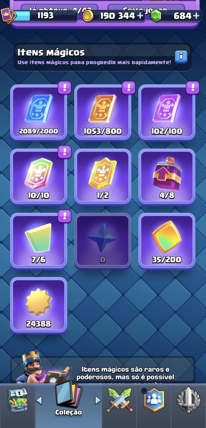 Conta de Brawl Stars, Clash Royale, Clash of Clans, 2018 | PROMOÇÃO | Conta Rara
