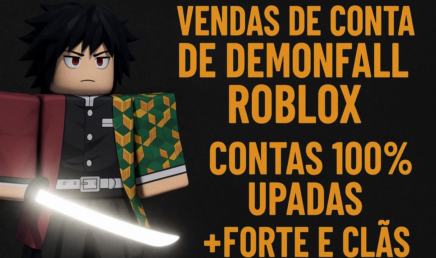 Contas com Clãs no demon fall (kamado,conta upada e zerada).