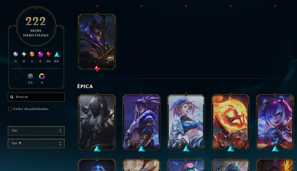 CONTA DE VALORANT E LOL COM VÁRIAS SKINS FOI GASTO 2.000 SOMANDO AS 2 CONTAS.
