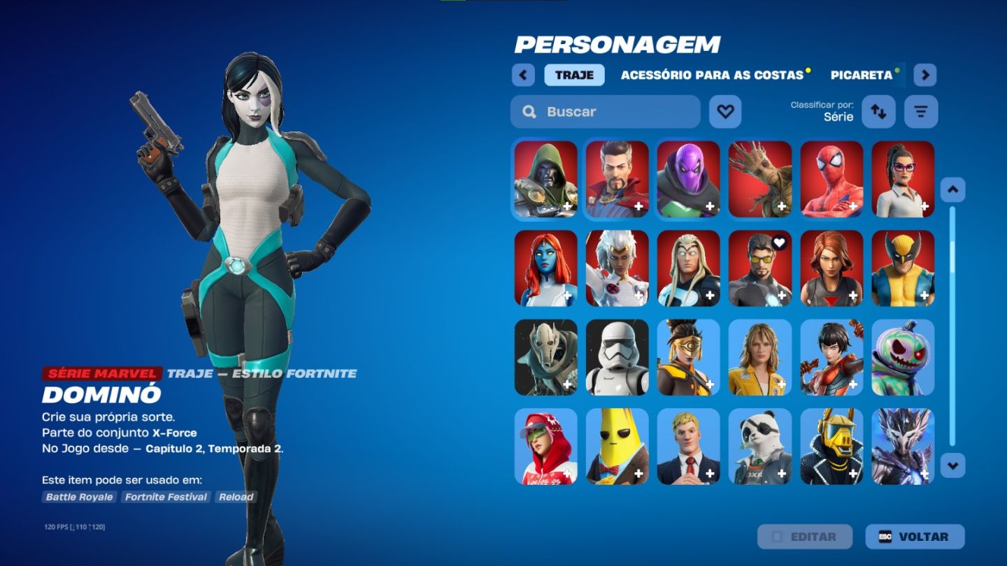 Conta de fortnite old