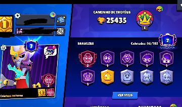 Conta BRAWL STARS! Upada