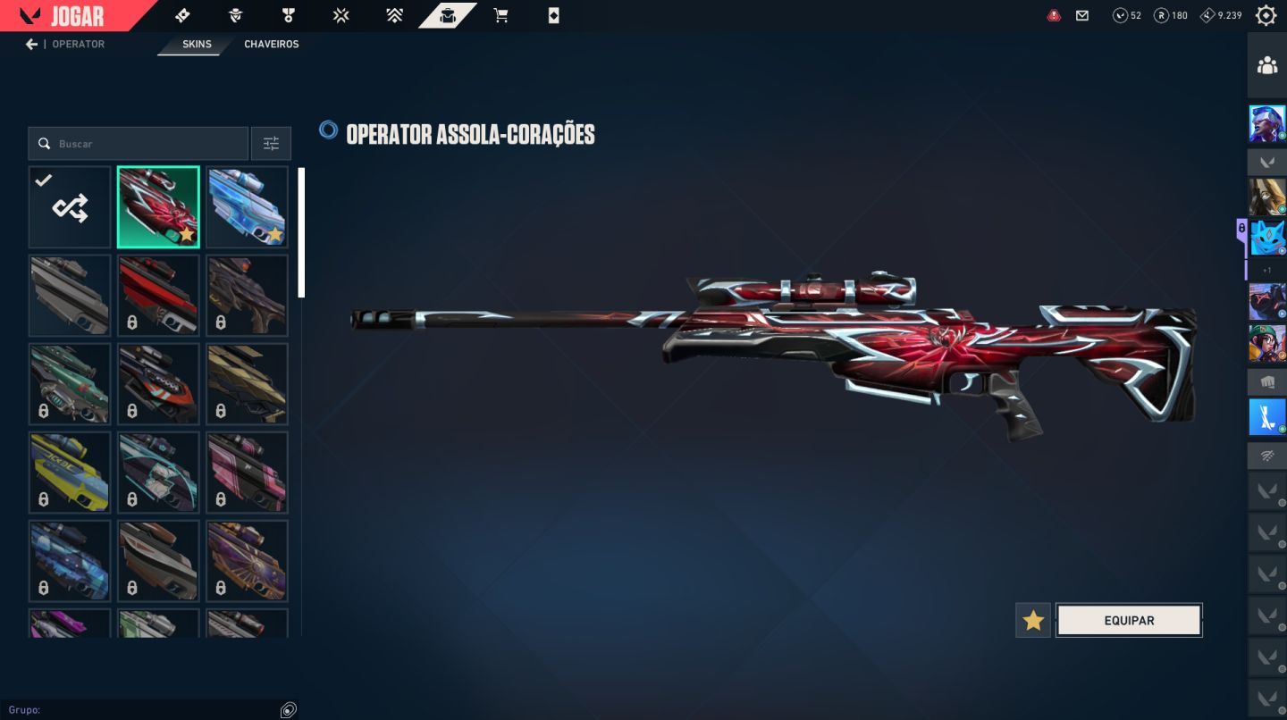 VENHA, CONTA TOP COM SKINS DE VP E PASSE - BR - QUENTE!!!!!!!