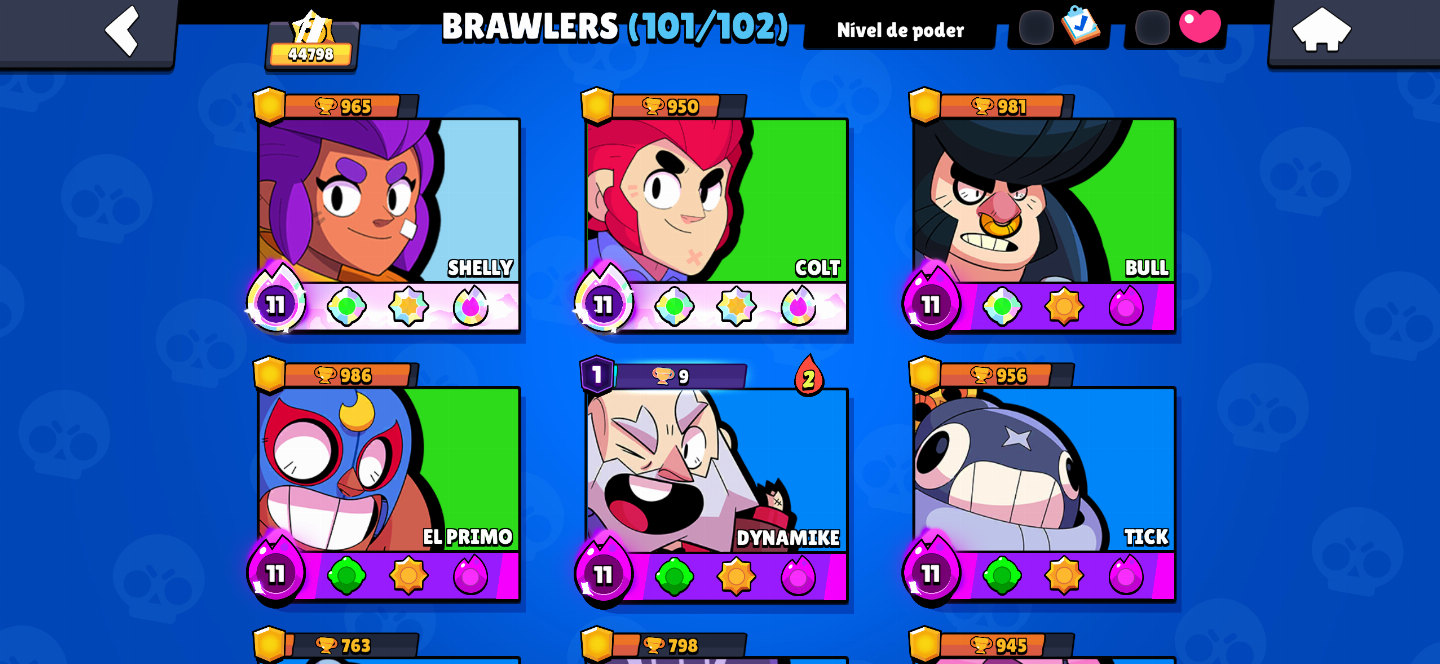 Conta Brawl Stars 44k Casual