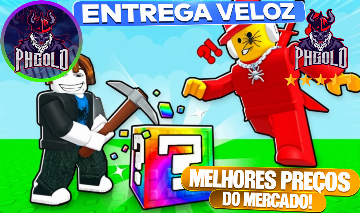 QUEBRE UM BLOCO DA SORTE | BREAK A LUCKY BLOCK | ITENS | MELHOR PREÇO DO MERCADO