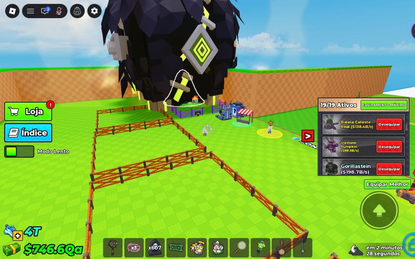 Conta Roblox - Roube Um Ovo 2.6t/s, com um ovo de 1t na base