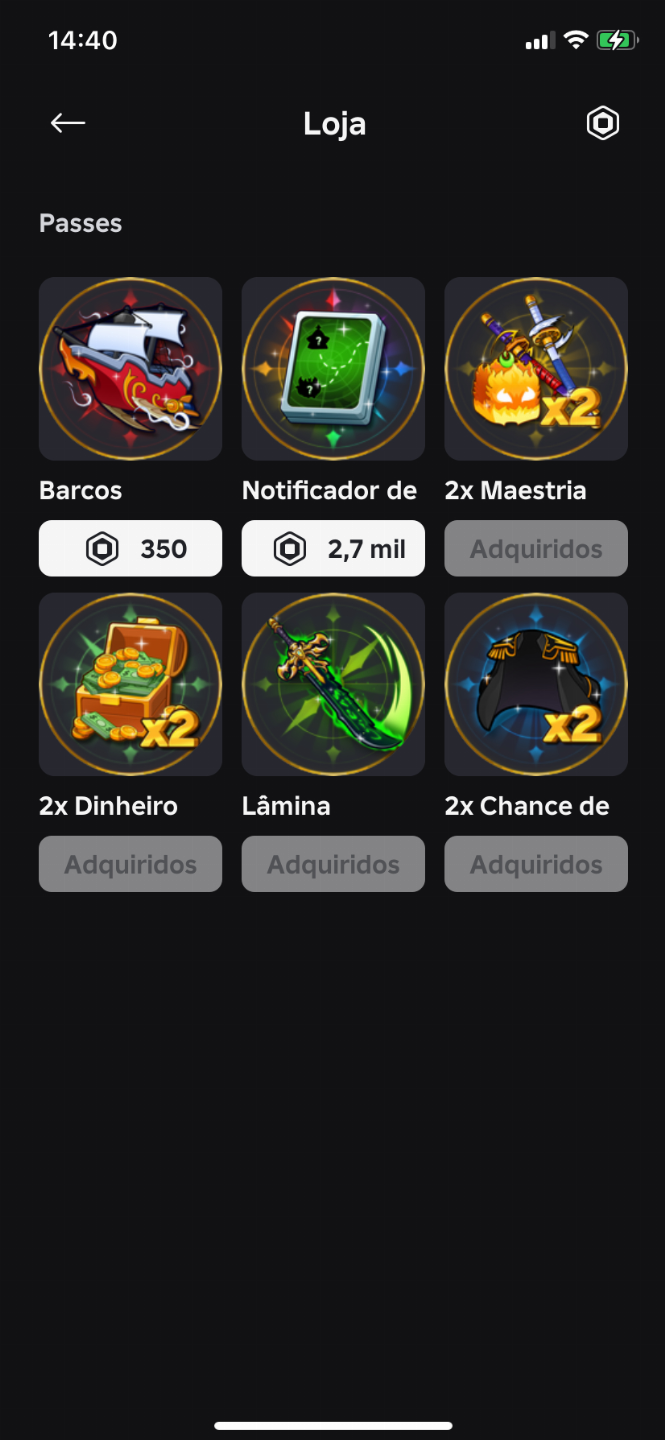 CONTA ROBLOX +30 MIL ROBUX GASTOS | FULL BLOX FRUITS | MUITAS SKINS | R$380
