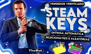 Steam Keys SELECIONÁVEIS E ALEATÓRIAS ATÉ 10 JOGOS + O BRINDE(ENTR. AUTOMÁTICA)