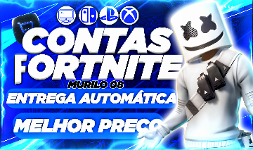 CONTAS FORTNITE COM SKINS - FULL ACESSO - ENTREGA AUTOMÁTICA