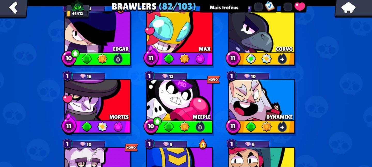 Conta Brawl Stars à venda nível avançado