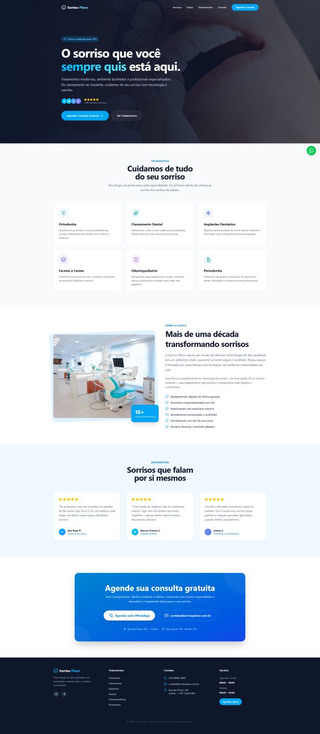 FAÇO SITES INSTITUCIONAIS