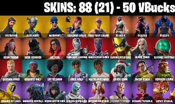 CONTA FORTNITE com SALVE MUNDO FUNDADOR| The Reaper | Elite Agent e 88 SKINS