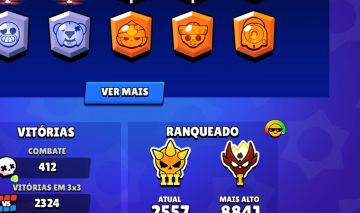 Conta braw stars conta mestre