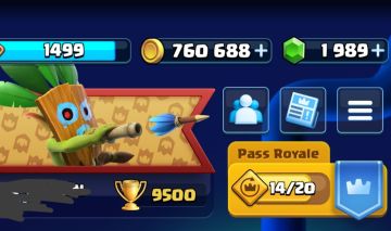 CONTA CLASH ROYALE À VENDA | 9K+ TROFÉUS | 12 EVOLUÇÕES | FULL CARTAS!
