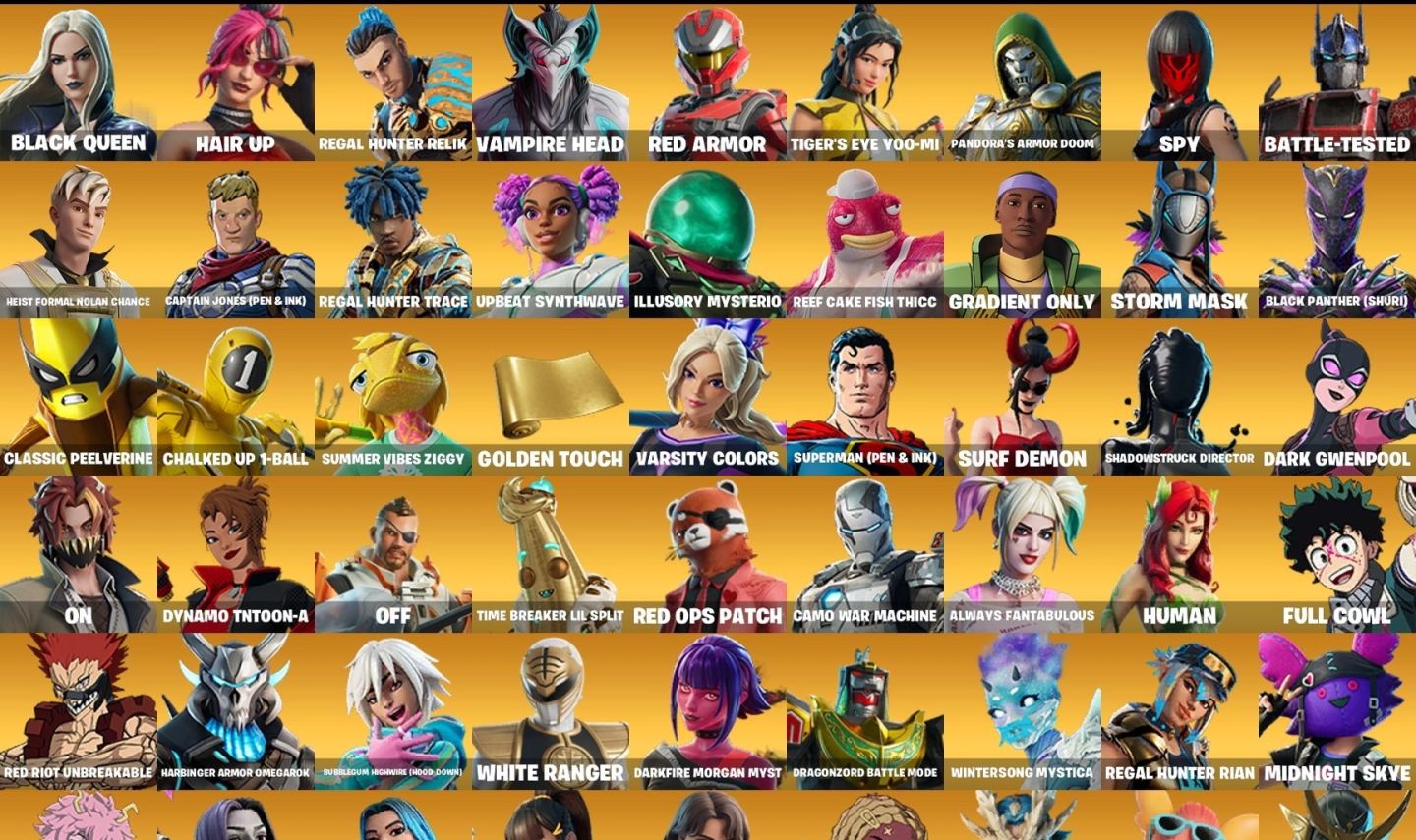 CONTA FORNITE COM MUITA VARIEDADE DE ITENS + JOGOS NA EPIC.